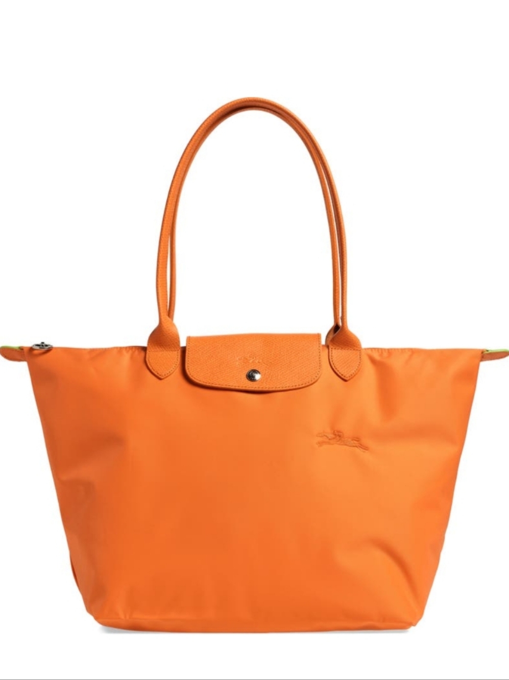 Longchamp Le pliage Club large should tote bag in Orange
